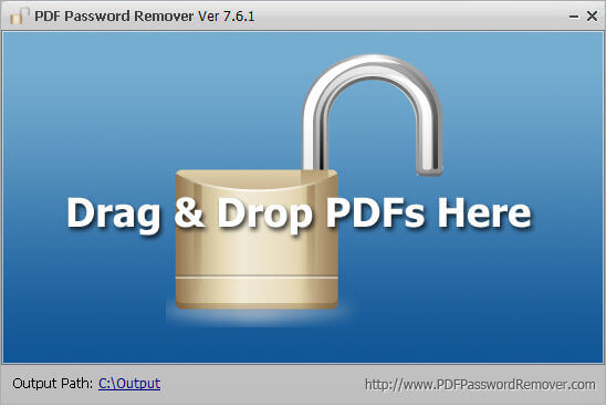 PDF密码清除工具 PDF Password Remover 7.6.1 (图1)