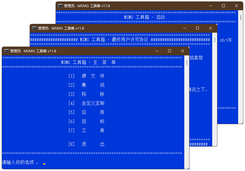 MSMG ToolKit中文版(系统精简工具箱)v12.6 (图1)